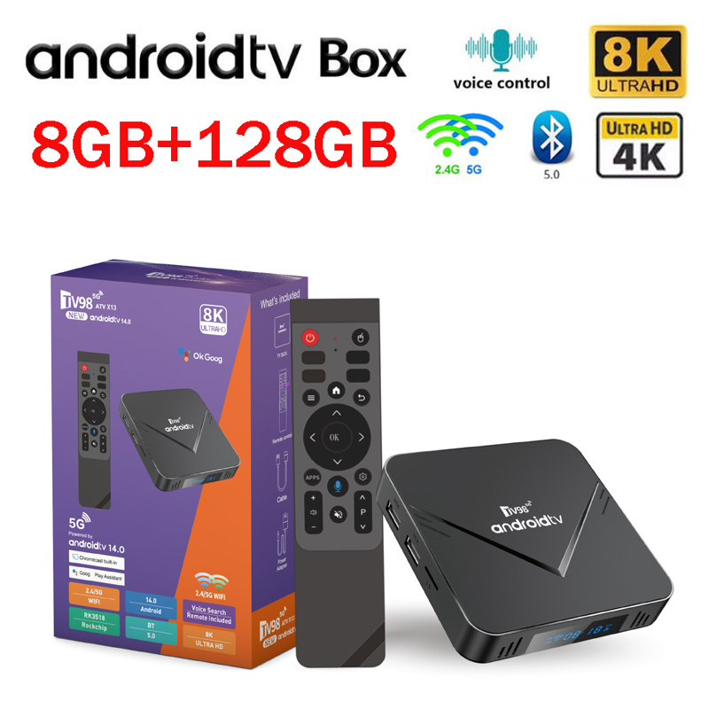 Radxa Rock 5B 16Gb - Smart TV Box 4K 8K HD