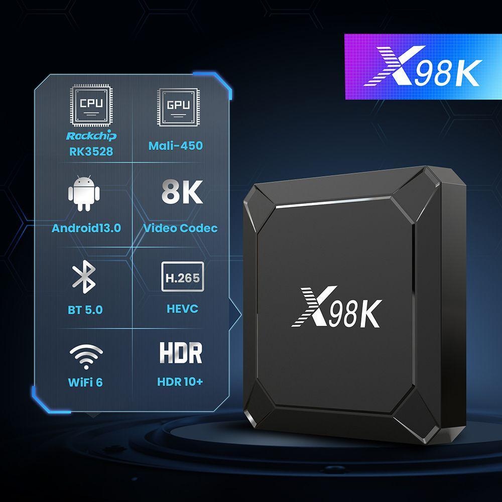 X98K Smart TV Box Android 13.0 – Radxa Rock 5B 16Gb Bewertung und Preis